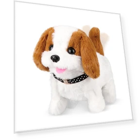 Realistic Plush Smart Dog Toy — Interactive Figures & Robots, Zhorya