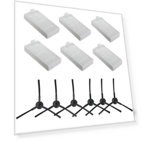 Replacement Side Brushes — Parts & Accessories, Vacuum Cleaner Acc