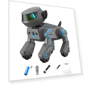 Robot Dog with Remote Control — Interactive Figures & Robots, Zhorya