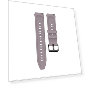 Silicone Smart Watch Strap Sporty Solid Color Convenient Bracelet — Wearable Accessories, Xiaomi
