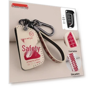 Smart 4-Button Folding Car Key Case with Buckle Standard — Protection Plans & Support, GearUp AutoMoto