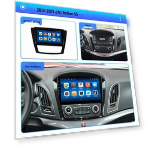 Smart Android Center Console with Large Screen Navigation and Reversing Camera — CV Joints, JAC Motors