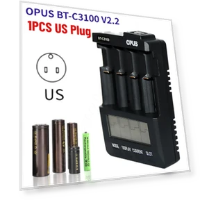 Smart Battery Charger with LCD Display — Battery Testers, OPUS