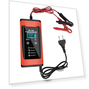 Smart Fast Charger with LCD Display and Pulse Repair — Chargers, KITCHEN-MALL