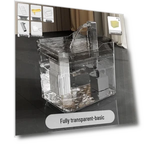 Smart Pet Fountain with Automatic Circulation Filter — Air Moisturizers, the BAY