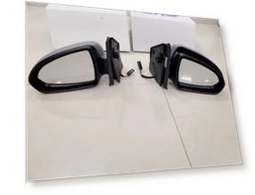 Smart Rear View Mirror with Electric Left-Right Adjustment — Platform Trucks, GearUp AutoMoto