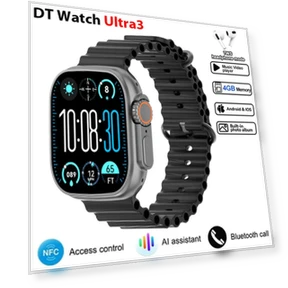 Smart Watch with AMOLED Display, AI Assistant, and Fitness Tracking — Smartwatches, DT