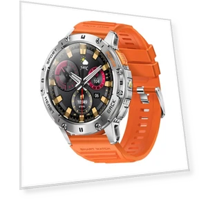 Smart Watch with AMOLED Display and Health Monitoring — Smartwatches, ESTG