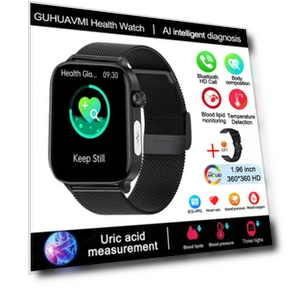 Smart Watch with ECG and Blood Pressure Monitoring — Smartwatches, QLY Online