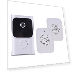 Smart WiFi Doorbell with Camera — Smart Home Security, KONNWEI