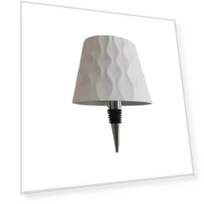 Wavy Desk Lamp with USB Charging — Black Lights, Sole Street