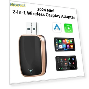 Wireless CarPlay AI Box Android Auto Adapter — Stereo Receivers, alloet