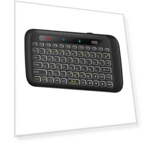 Wireless Keyboard with Touchpad and Remote Control — Keyboards, Computer Life
