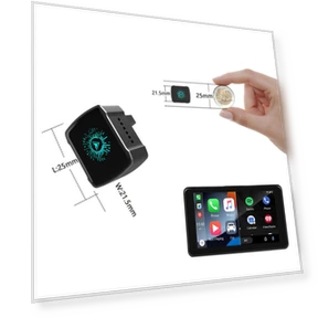 2-in-1 Wireless CarPlay and Android Auto Adapter — Media Players, Cars Auto Home