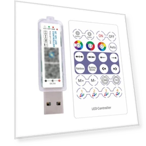 Addressable Bluetooth APP Controller for Christmas Lights — LED Strips, HZruixiu