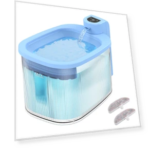 Automatic Cat Waterer with Smart Dispenser and Large Capacity — Foam, SAMURAI STYLE