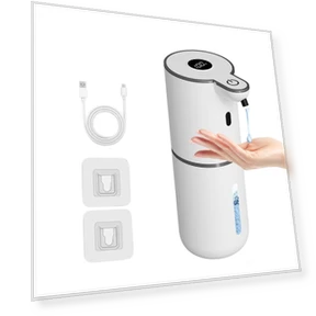 Automatic Smart Sensor Soap Dispenser with High-Definition Digital Display — Care Dispensers, Mode Closet