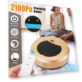 Automatic Vacuum Smart Robot Cleaner — Foam, Decor Dream