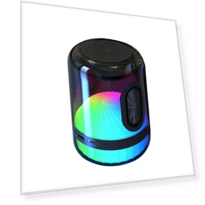 Bluetooth Speaker with Multicolor LED Lighting, TF Card Slot, and Hands-Free Function — Bases, ElectroCN