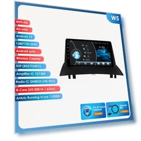 Car Stereo with Android, GPS, and Wireless CarPlay — In-Dash, SMARTY Trend