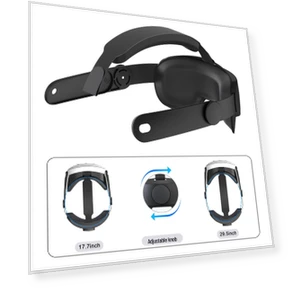 Elite Head Strap and Lens Smart Eye Accessory Kit — Foam, GadgetGrip