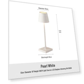 Fully Aluminum USB Lamp with Touch Panel — Reading Lights, HomeHarmony