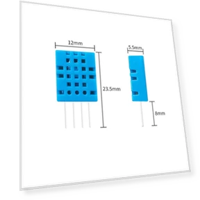 High-Precision Temperature & Humidity Sensor with Digital Display — Sensors, GadgetGrip
