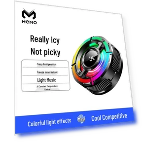 Magnetic Wireless Phone Cooler with AI Control and Dual Use — Cooling Pads & Fans, GadgetGrip