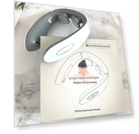 Multi-Functional Smart Impulse Massager for Neck and Shoulders with Heating — Back Relief Solutions, GlowEssence