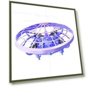Multicolor Infrared Touch Drone Flying Saucer — Foam, COOKING-MALL