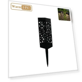 Outdoor Solar Lights with Hollow Pattern — Outdoor Security & Flood Lighting, World Auto Parts