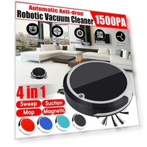 Rechargeable Smart Robot Vacuum Cleaner — Finishing Compounds, Decor Dream