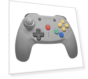 Retro Bluetooth Controller for Nintendo Switch and PC — Gaming Controllers, SAMURAI STYLE