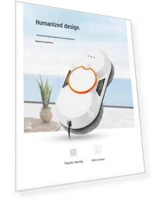 Smart Automatic Window Washing Robot with Dual Spray — Smart Cleaning Robots, ToolCraft