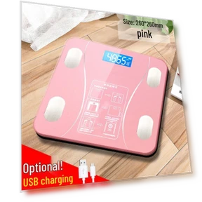 Smart Bluetooth Body Fat Scale — Weight Management Tools, GlowEssence