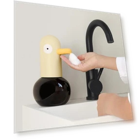 Smart Cartoon Automatic Foam Soap Dispenser — Care Dispensers, HomeHarmony