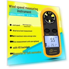 Smart Digital Anemometer — Anemometers, BENETECH