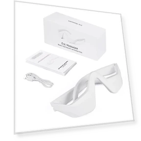 Smart Eye Massager with Red Light — Rollers & Pens, GlowEssence