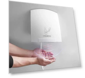 Smart Induction Wall-Mounted Hand Dryer — Current, HomeHarmony