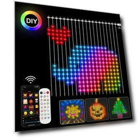 Smart LED Curtain Lights — LED Strips, COOKING-MALL