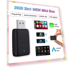 Smart Mini Box Wireless Adapter — Stereo Receivers, Auto Launcher