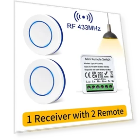 Smart Mini Light Switch — Ceiling Fan Wall Controls, COOKING-MALL