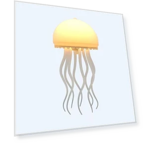 Smart Night Light Jellyfish — Foam, HomeHarmony