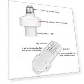Smart RF Timer Switch for Light — Outlet Switches, COOKING-MALL