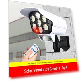 Smart Solar Garden Lights with Motion Sensor and Camera Design — Bases, HomeHarmony