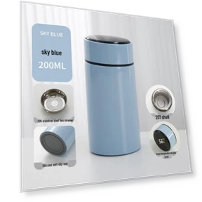 Smart Temperature Display Stainless Steel Thermos — Protection Plans & Support, the BAY