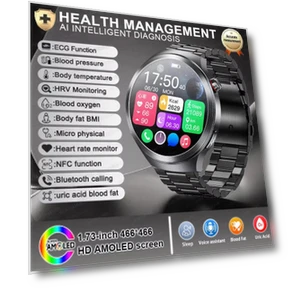 Smart Watch with ECG for Microphysical Examination — Smartwatches, ElectronicsHome
