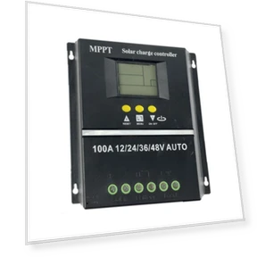 Solar Charge Controller with LCD Display — Power Management, ToolCraft
