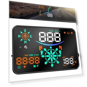 Universal Car GPS Navigation Smart Speedometer Projector — Display Modules, World Auto Parts