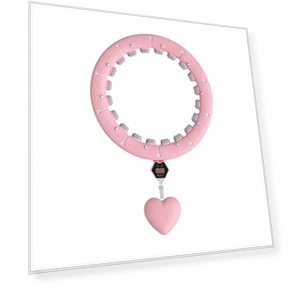 Weighted Smart Hula Hoop — Foam, SportSurge